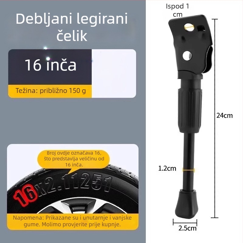 Pengyi Aluminijski stalak za bicikl za djecu