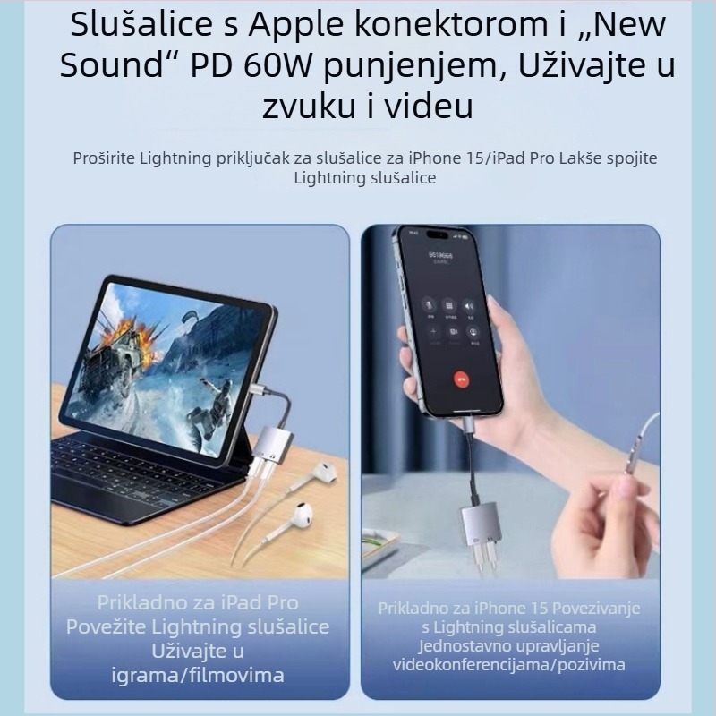 Hengweiyi Type-C adapter, model 160-161, kompatibilan s uređajima 15. serije putem USB-C sučelja