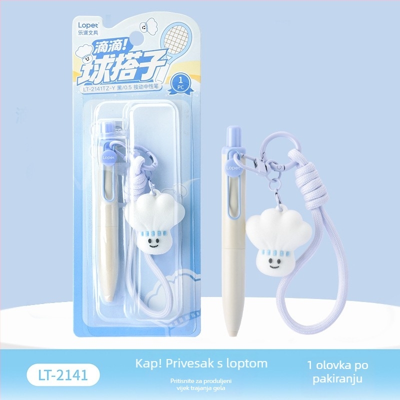 Gel olovka Lepai Didi Ball Match sa ST vrhom, plastično kućište, mehanizam pritiska