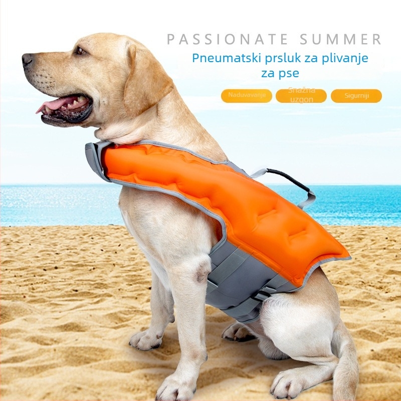 Naduviva spašavalna jakna za pse, prijenosna, najlon, DOTON/Dorton family