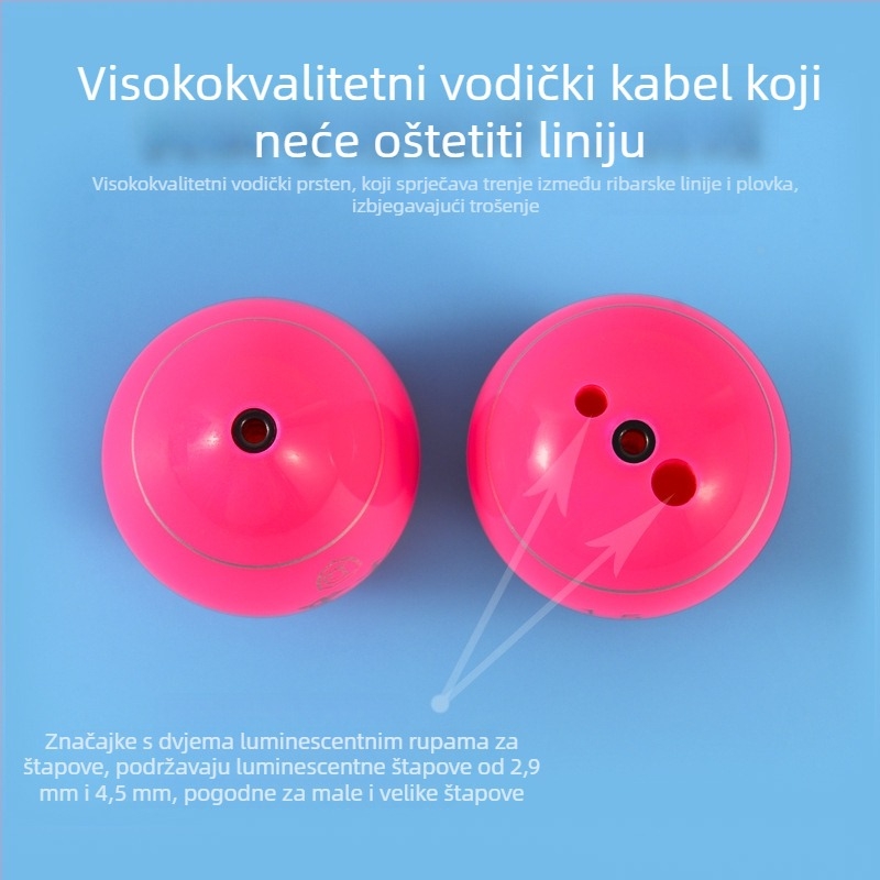 Plovak za ribolov na stijeni od Liangnuo, plastični materijal.