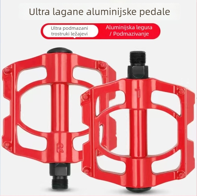 XW planinske pedale s ležajevima, aluminijska legura, tri ležaja, model 14MM, kompatibilni s sklopnim biciklom, cestovnim biciklom i power bicikom