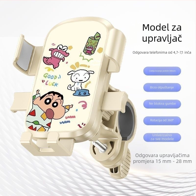 Držač za telefon za električni bicikl, gornji nosač, metalna konstrukcija, IP zaštita, 3C certifikat 2012152202008033, jmKrXNfa