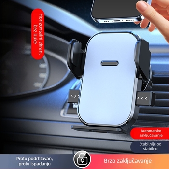 Auto nosač za telefon s gravitacijskim mehanizmom, za zračni otvor, model JQ065, od plastike
