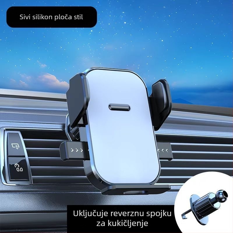 Auto nosač za telefon s gravitacijskim mehanizmom, za zračni otvor, model JQ065, od plastike
