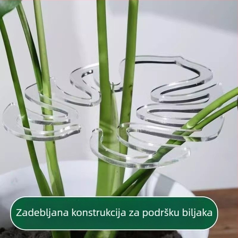 Plastična potpora za biljke, fiksna podrška za Monstera i Money Tree, brand Friendly