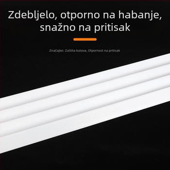 L-oblik zaštitnik kutova od kraft papira za pakiranje, bez logotipa, prilagodljiva tvrdoća