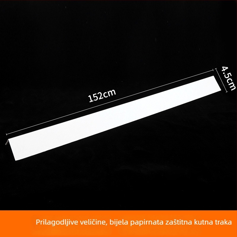 L-oblik zaštitnik kutova od kraft papira za pakiranje, bez logotipa, prilagodljiva tvrdoća