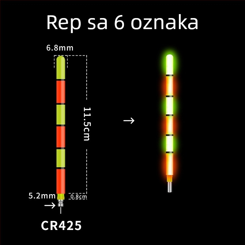 Plovak za ribolov na stijeni — Stone Fish, plastika, drift plovak