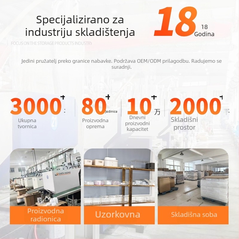 Kvadratni prozirni plastični spremnik za hranu sa sigurnim zatvaranjem, 800–1000 ml