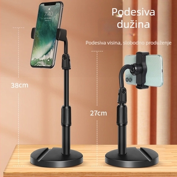 Stalak za stolni telefon za livestream i snimanje — univerzalni, ABS, prilagodljiv, Idami technology