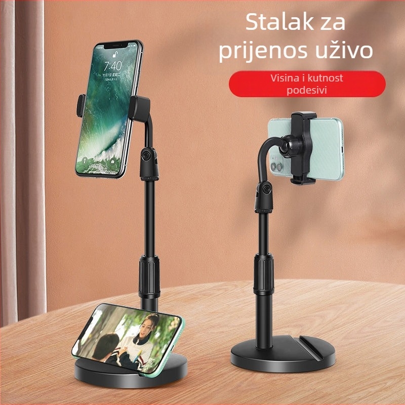 Stalak za stolni telefon za livestream i snimanje — univerzalni, ABS, prilagodljiv, Idami technology