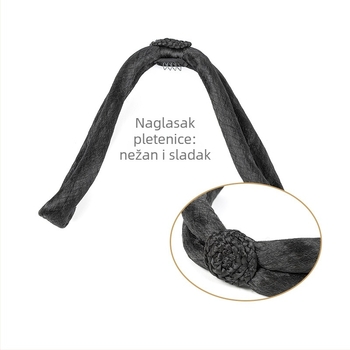 Perika za drevno-kineski kostim s bazom i promjenjivim stilom. Univerzalna prilagodba, pogodna za sve oblike lica i tonove kože. Ne može se obojiti ili koristiti trajne tretmane.