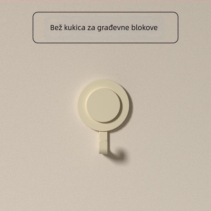 Magnetski zidni organizator za pohranu, drveni uzorak, japanski stil, kapacitet 18 L, od plastike, bez montaže