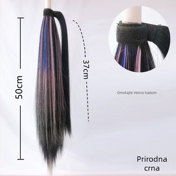 Perika s konjskim repom, model aj58, vlakna otporna na temperaturu, mehanički postupak