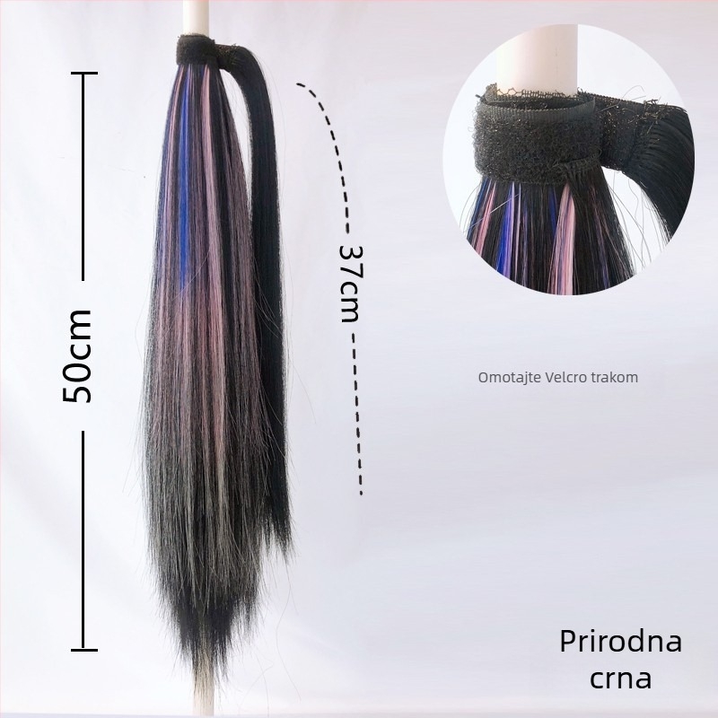 Perika s konjskim repom, model aj58, vlakna otporna na temperaturu, mehanički postupak