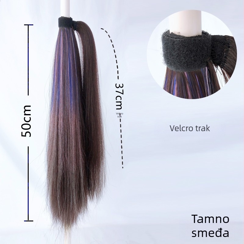 Perika s konjskim repom, model aj58, vlakna otporna na temperaturu, mehanički postupak