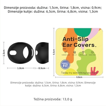 Ultra-tanke silikonske ušne kapice za Apple AirPods Pro3, proizvedene ubrizgavanjem