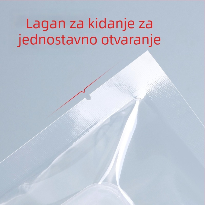 Vrećice za pakiranje knedli, prozirne najlonske vrećice sa zatvaranjem za zamrznute knedle, marka Happy Cat
