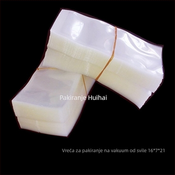 Torba vakuumska za hranu, prozirna vakuumska vrećica za kuhanje, pakiranje goveđeg jerkyja; Huihai Packaging; dnevna proizvodnja 10 000 000; licenca Hebei XK16-204-00560