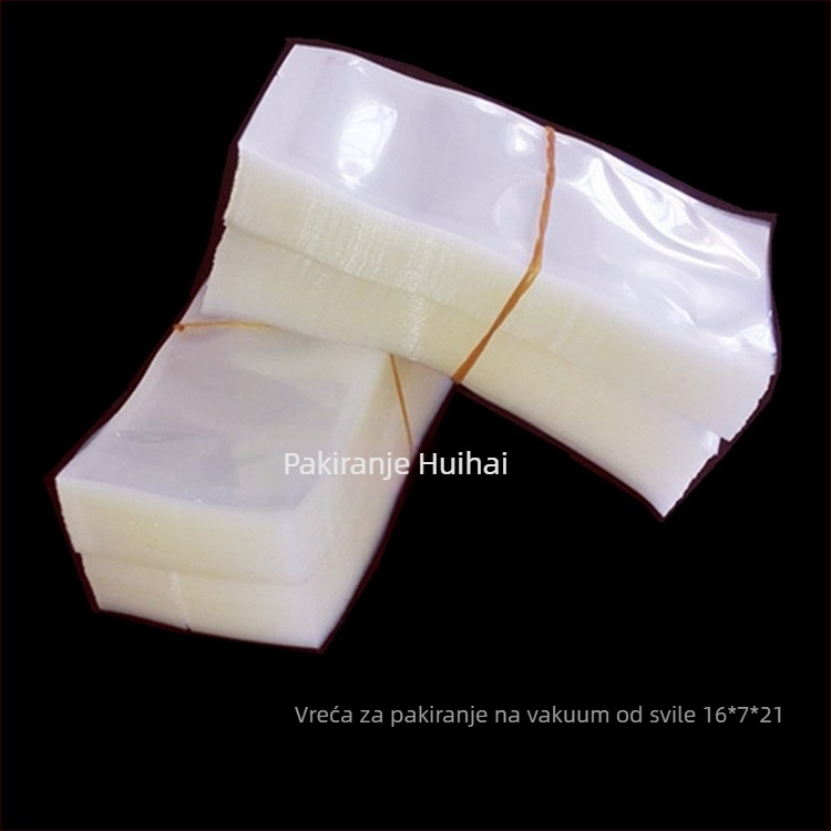 Torba vakuumska za hranu, prozirna vakuumska vrećica za kuhanje, pakiranje goveđeg jerkyja; Huihai Packaging; dnevna proizvodnja 10 000 000; licenca Hebei XK16-204-00560