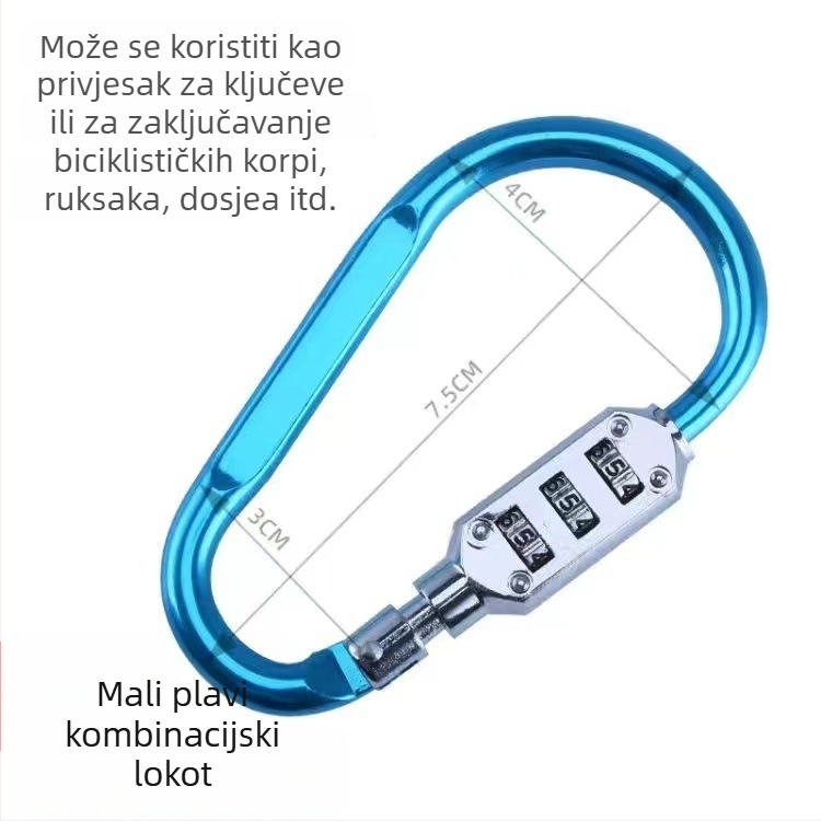 Kombinacijski zglob za električno vozilo – kuka za kacigu, zaključavanje prednje košare i prtljage, DXs legura, 88 g, za električna vozila i motocikle