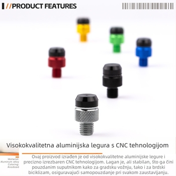 Univerzalni poklopac rupe baze retrovizora za električne skutere i motocikle, poklopac vijka M8/M10