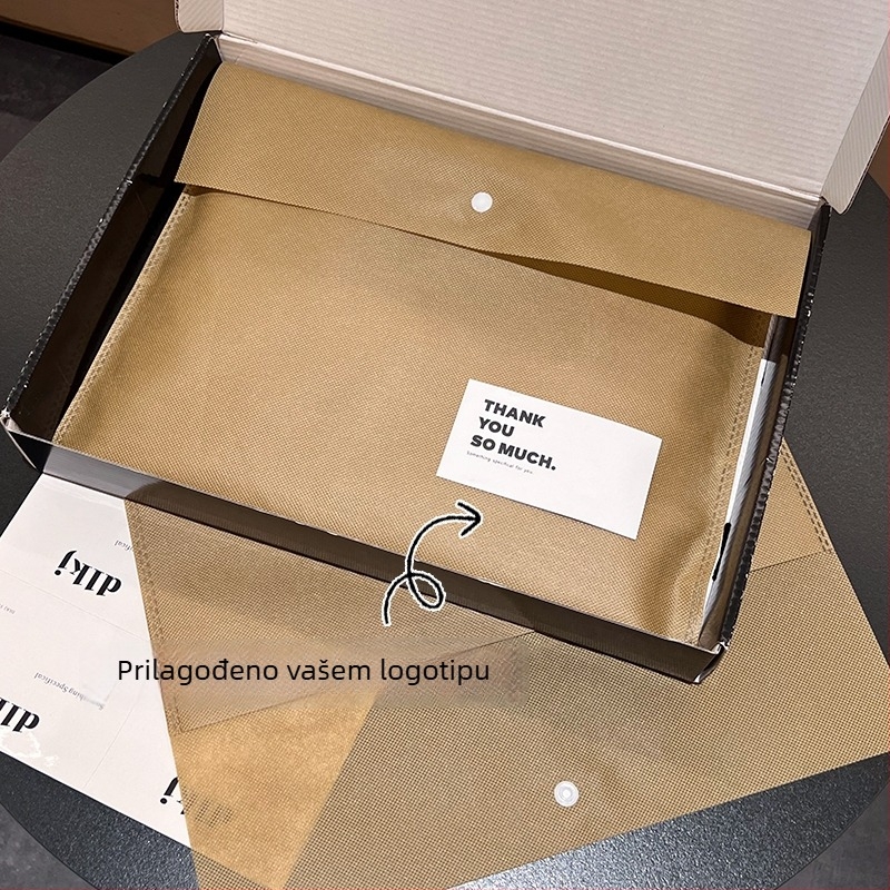 Netkani torbica za odjeću – unutarnja ambalaža za trgovinu odjećom sa logom i zaštitom od prašine (Šifra artikla: F99HMJ5595H8T5; Podrijetlo: Kina; Izvoz preko granice: Ne)