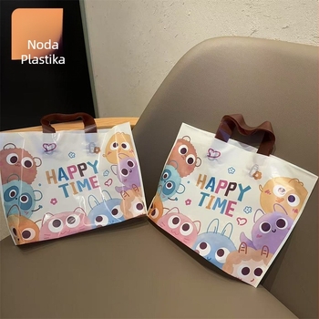 Noda torba za odjeću s motivom mačaka, plastična, debljina 12S, 50 kom/pak