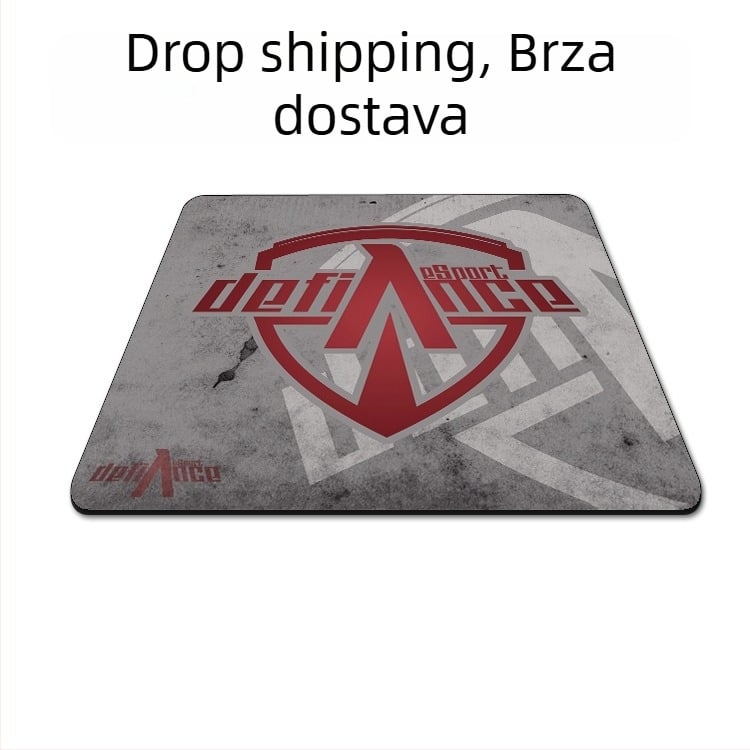 Gaming miš podloga s debelim rubom, jednostrana, tkanina, podrška zapešća, za CS:GO, LOL i FPS