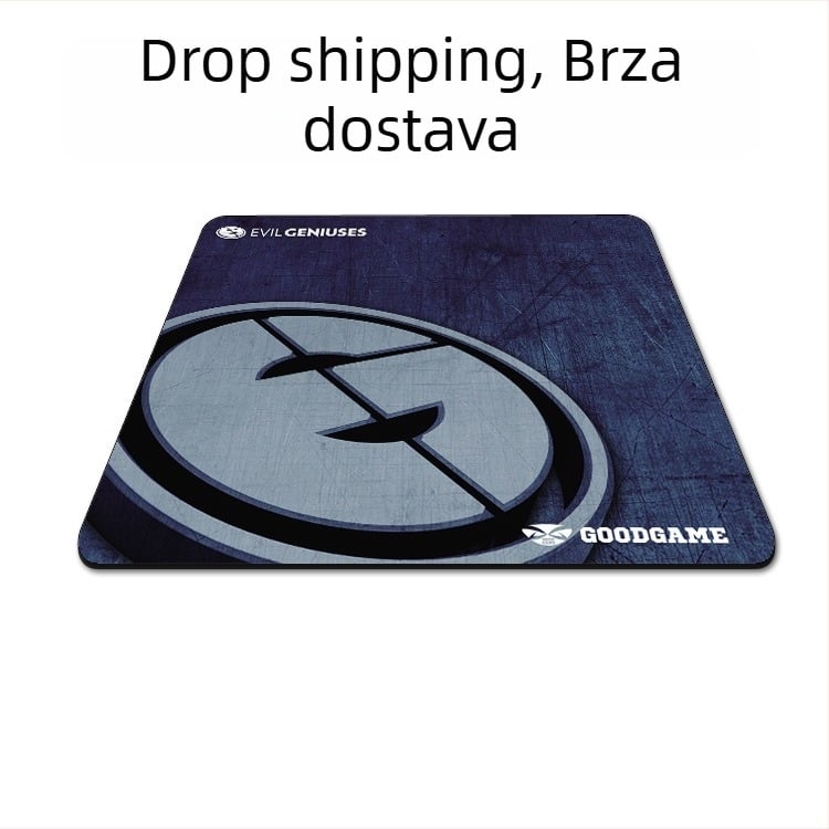 Gaming miš podloga s debelim rubom, jednostrana, tkanina, podrška zapešća, za CS:GO, LOL i FPS