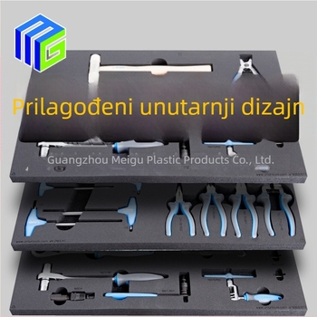 Mego ojačana plastična kutija alata, injekcijska konstrukcija, visoka čvrstoća, nosivost 20–120