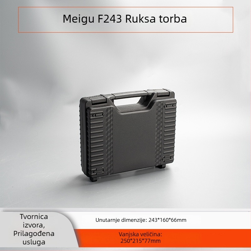 Mego ojačana plastična kutija alata, injekcijska konstrukcija, visoka čvrstoća, nosivost 20–120