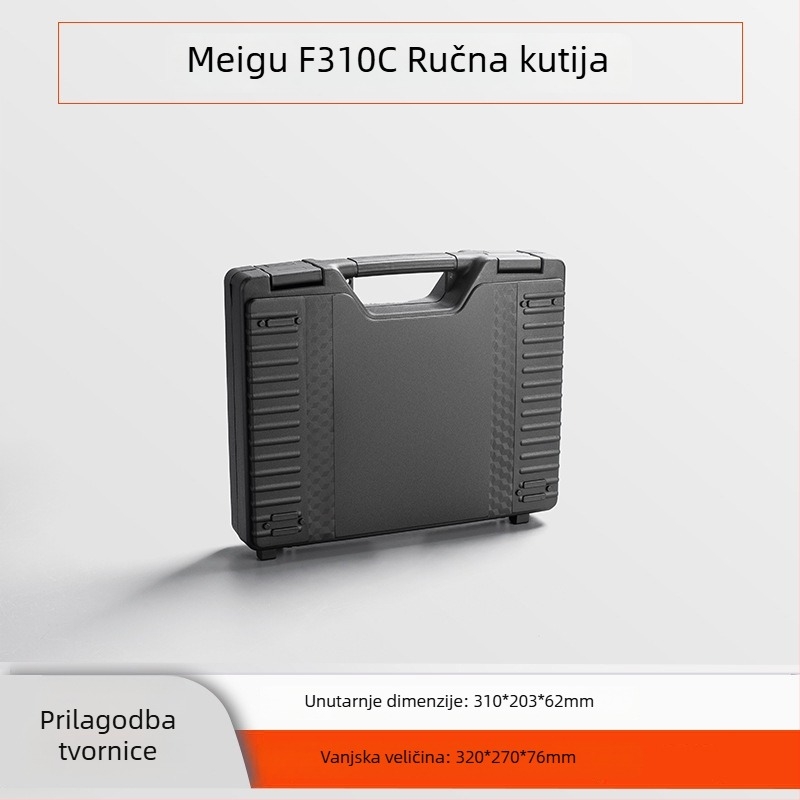 Mego ojačana plastična kutija alata, injekcijska konstrukcija, visoka čvrstoća, nosivost 20–120