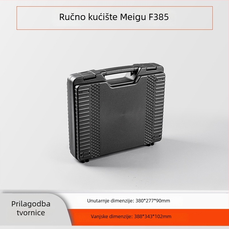 Mego ojačana plastična kutija alata, injekcijska konstrukcija, visoka čvrstoća, nosivost 20–120
