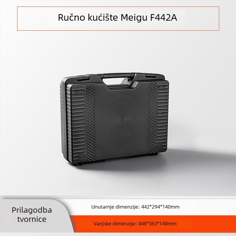 Mego ojačana plastična kutija alata, injekcijska konstrukcija, visoka čvrstoća, nosivost 20–120