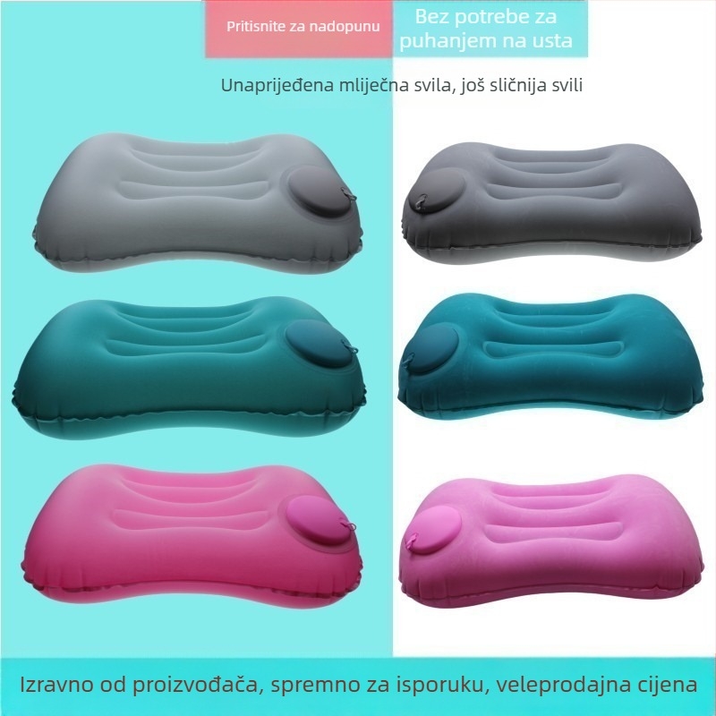 Naduvavanje jastučić - PVC, debljina 0,1 cm, model 08, sklopivi, moderan minimalistički dizajn, napuhavanje pritiskom