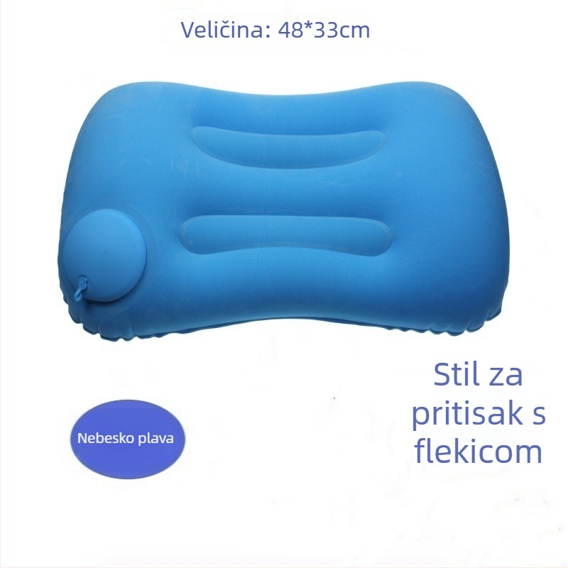 Naduvavanje jastučić - PVC, debljina 0,1 cm, model 08, sklopivi, moderan minimalistički dizajn, napuhavanje pritiskom