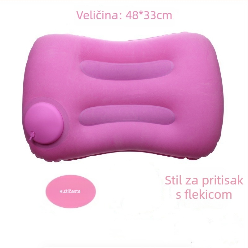 Naduvavanje jastučić - PVC, debljina 0,1 cm, model 08, sklopivi, moderan minimalistički dizajn, napuhavanje pritiskom