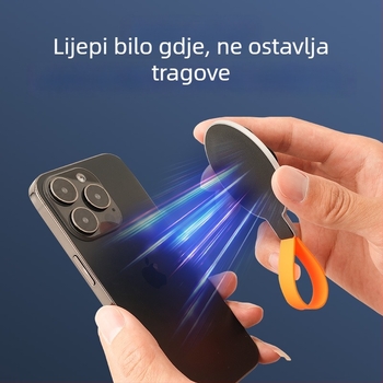 MagSafe magnetski držač za telefon sa silikonskom usisnom čašom za staklene i ogledalne površine (plastika)