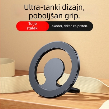 MagSafe magnetski držač prstena za stolni telefon iPhone 15 – metalna konstrukcija