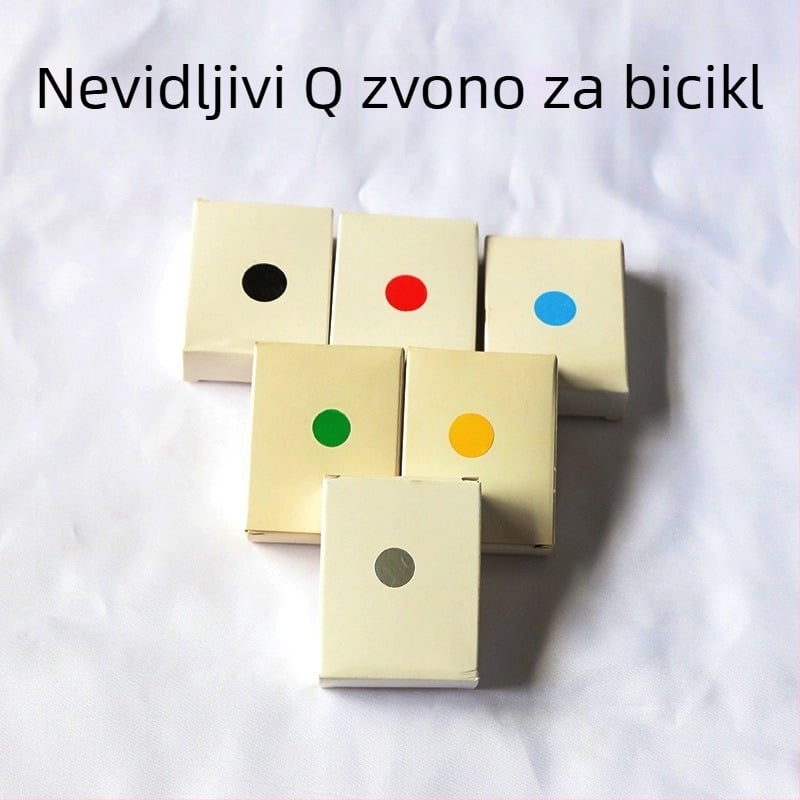 Zvonac za bicikl od aluminijske legure, Zequan, model Diverse, univerzalni dodatak za vožnju