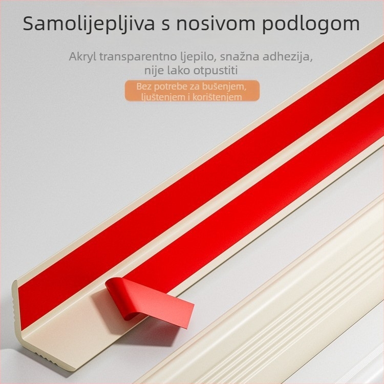 L-oblike zaštitne trake za kutove, samoljepljiva mekana zaštita za stolove i prozorske pragove