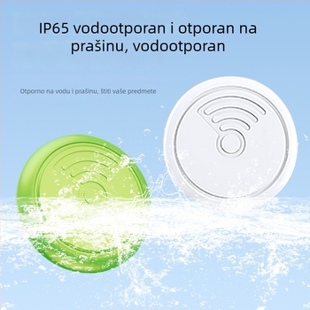 NLT-10 iOS anti-izgubljivi lokator — lokalizator za djecu, starije i kućne ljubimce uz upozorenje na gubitak; nošenje: narukvica ili gumena kopča
