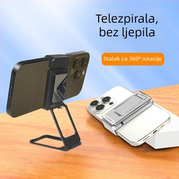 Miaokang bear Lazy Bracket držač za telefon – legura, dvostruki prsten, sklopivi stolni držač, univerzalno