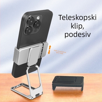 Miaokang bear Lazy Bracket držač za telefon – legura, dvostruki prsten, sklopivi stolni držač, univerzalno