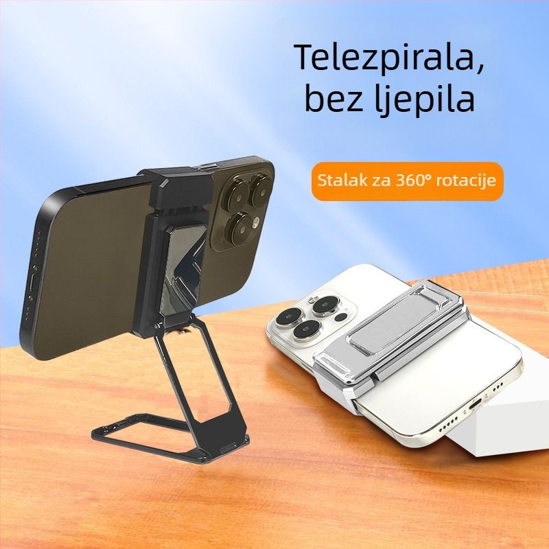 Miaokang bear Lazy Bracket držač za telefon – legura, dvostruki prsten, sklopivi stolni držač, univerzalno