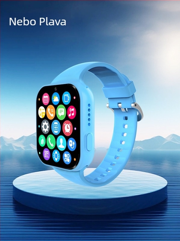 Prilagodljivi 5G dječji pametni sat – video pozivi, određivanje položaja, SOS (5G potpuna mrežna podrška, 1.3MP kamera, baterija 400mAh)