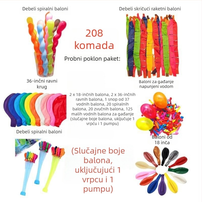 Balon-igrački sa spiralom i magičnim trakama (Materijal: aluminijska folija; Tip balona: igrački balon; Oblik: magični trak; Logo: nije dopušteno tiskanje; IP dopuštenje: Ne)