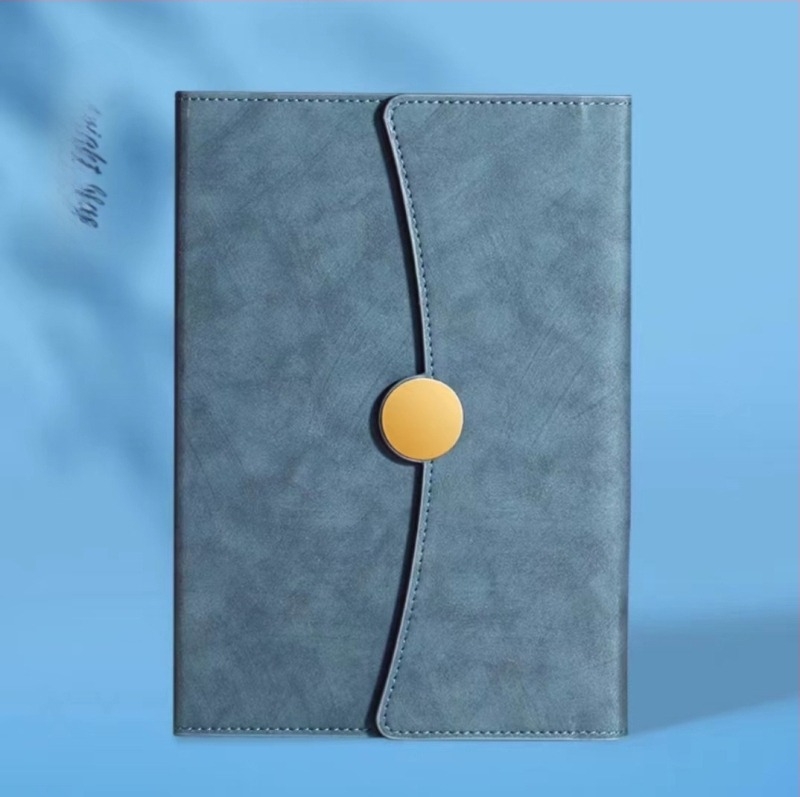 Bilježnica Morning long sa spiralnim povezom, korica od umjetne kože, papir 80 g, 200 stranica, mogućnost tiska logotipa